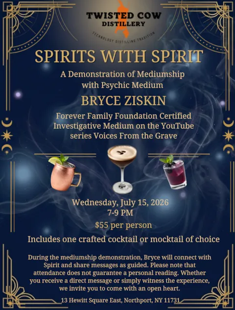 Psychic Night at the Cow with Bryce