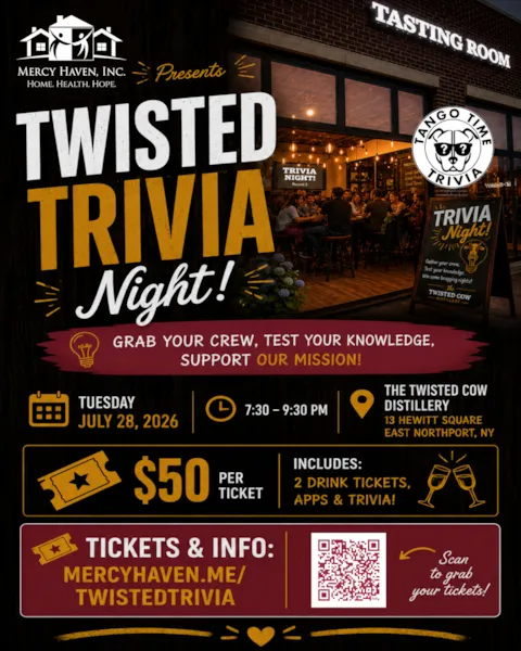 Twisted Trivia to support Mercy Haven
